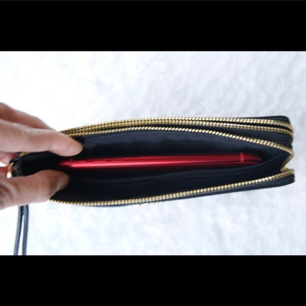 NWT Coach (LARGER SIZE) Double Zip Wallet/Wristlet - Picture 6 of 10